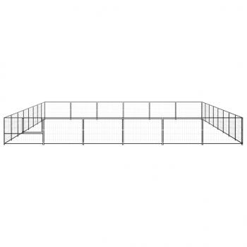 Hundezwinger Schwarz 48 m² Stahl