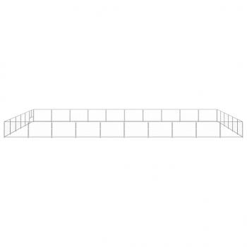 Hundezwinger Silbern 60 m² Stahl