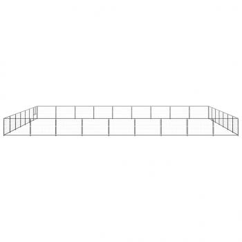 Hundezwinger Schwarz 63 m² Stahl