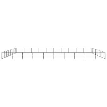 Hundezwinger Schwarz 80 m² Stahl