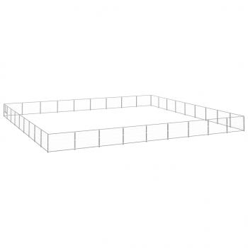 ARDEBO.de - Hundezwinger Silbern 81 m² Stahl
