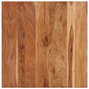 Couchtisch 68x68x41 cm Massivholz Akazie
