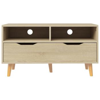 ARDEBO.de - TV-Schrank Sonoma-Eiche 90x40x48,5 cm Holzwerkstoff