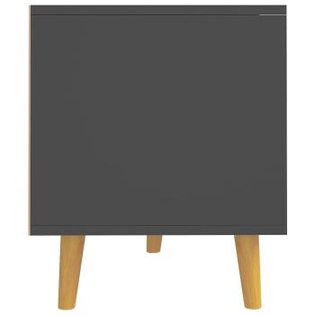 TV-Schrank Grau 90x40x48,5 cm Holzwerkstoff