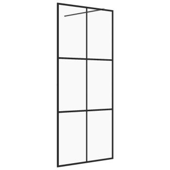 Duschwand für Begehbare Dusche mit Klarem ESG Glas 80x195 cm