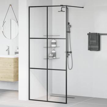 Duschwand für Begehbare Dusche mit Klarem ESG Glas 90x195 cm