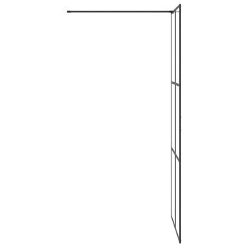 Duschwand für Begehbare Dusche mit Klarem ESG Glas 90x195 cm