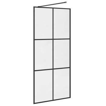 Duschwand für Begehbare Dusche mit Klarem ESG Glas 90x195 cm