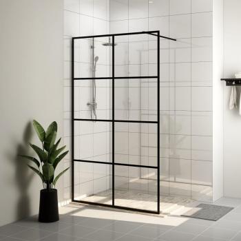 ARDEBO.de - Duschwand für Begehbare Dusche mit Klarem ESG Glas 100x195 cm