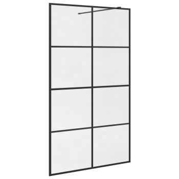 Duschwand für Begehbare Dusche mit Klarem ESG Glas 115x195 cm