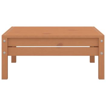6-tlg. Garten-Lounge-Set Honigbraun Massivholz Kiefer