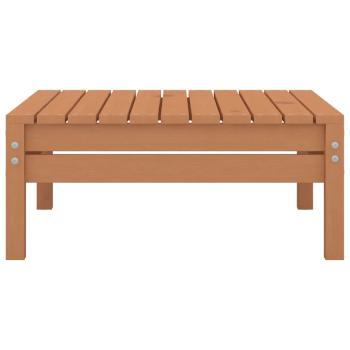 6-tlg. Garten-Lounge-Set Honigbraun Massivholz Kiefer