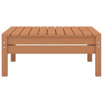 6-tlg. Garten-Lounge-Set Honigbraun Massivholz Kiefer