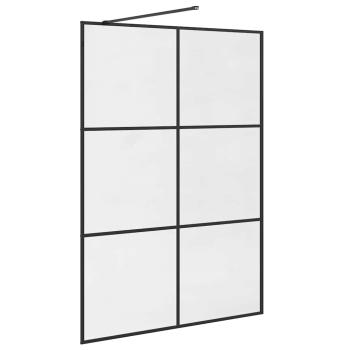Duschwand für Begehbare Dusche mit Klarem ESG-Glas 140x195 cm