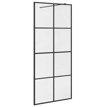 Duschwand für Begehbare Dusche mit Klarem ESG Glas 90x195 cm