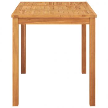 Garden Esstisch 120x70x77 cm Massiv Teakholz