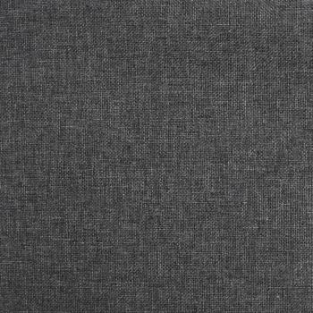 Barhocker 2 Stk. Dunkelgrau Stoff