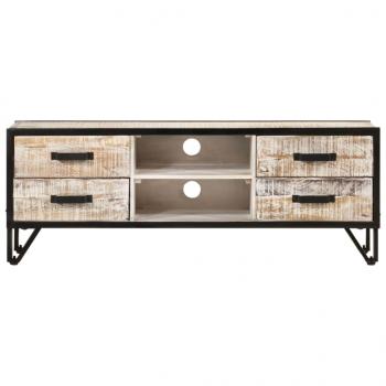ARDEBO.de - TV-Schrank 110x30x41 cm Massivholz Akazie