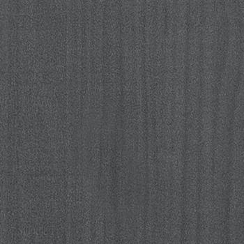 ARDEBO.de - Nachttische 2 Stk. Grau 40x30,5x40 cm Massivholz Kiefer
