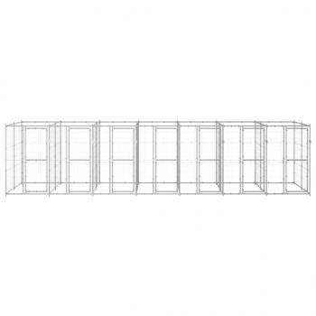 Outdoor-Hundezwinger Verzinkter Stahl 16,94 m²