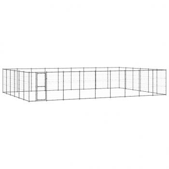 ARDEBO.de - Outdoor-Hundezwinger Stahl 65,34 m²