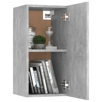 4-tlg. TV-Schrank-Set Betongrau Holzwerkstoff