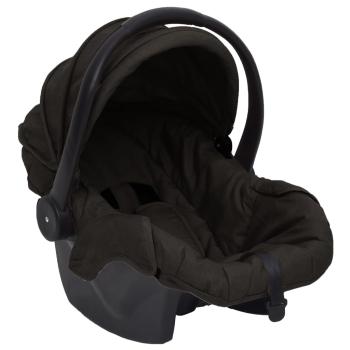 3-in-1 Kinderwagen Anthrazit Stahl 