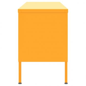 TV-Schrank Senfgelb 105x35x50 cm Stahl    