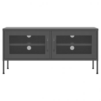 TV-Schrank Anthrazit 105x35x50 cm Stahl    