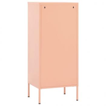 Lagerschrank Rosa 42,5x35x101,5 cm Stahl    