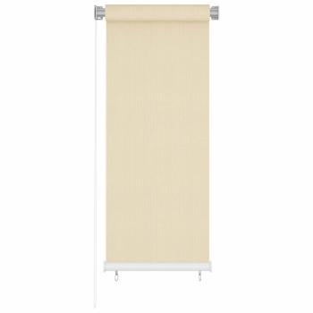 Außenrollo Creme 65 (B) x 140 (H) cm HDPE