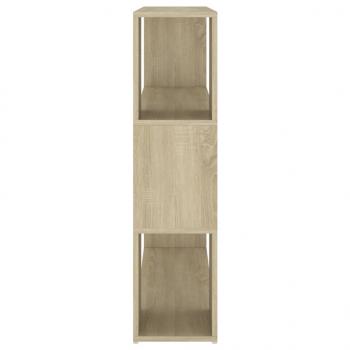 Bücherregal Raumteiler Sonoma-Eiche 100x24x94 cm