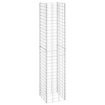 Gabionen-Hochbeete 3 Stk. 30x30x150 cm Eisen