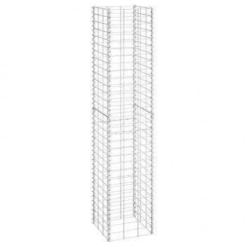 Gabionen-Hochbeete 3 Stk. 30x30x150 cm Eisen