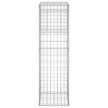 Gabionensäule 40x40x140 cm Eisen