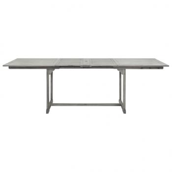 Garten-Esstisch (160-240)x100x75 cm Massivholz Akazie