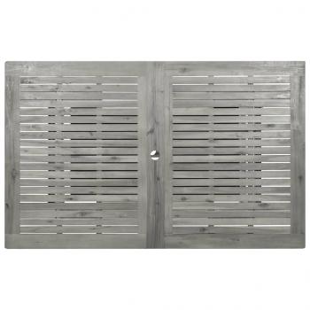 Garten-Esstisch (160-240)x100x75 cm Massivholz Akazie