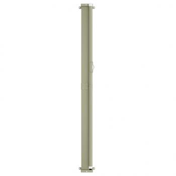 Seitenmarkise Ausziehbar 117x600 cm Braun