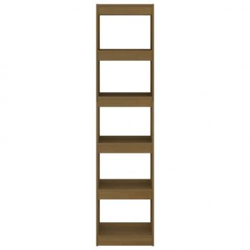 Bücherregal/Raumteiler 40x30x167,5 cm Massivholz Kiefer