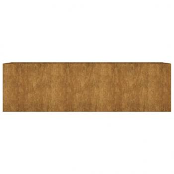Hochbeet 280x80x80 cm Cortenstahl