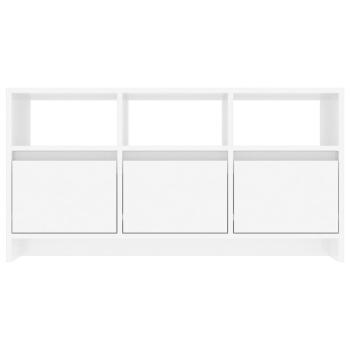 ARDEBO.de - TV-Schrank Hochglanz-Weiß 102x37,5x52,5 cm Holzwerkstoff