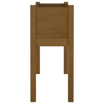ARDEBO.de - Pflanzkübel 2 Stk. Honigbraun 70x31x70 cm Massivholz Kiefer