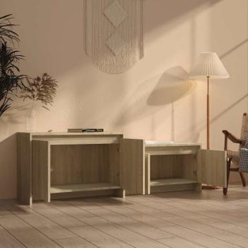 TV-Schrank Sonoma-Eiche 146,5x35x50 cm Holzwerkstoff
