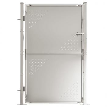 ARDEBO.de - Gartentor 100x150 cm Edelstahl