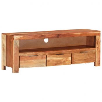 ARDEBO.de - TV-Schrank 110x30x40 cm Massivholz Akazie 