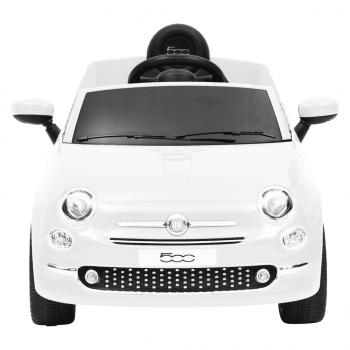 Kinder-Elektroauto Fiat 500 Weiß