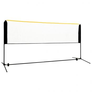 ARDEBO.de - Badmintonnetz Verstellbar 300x103x94-158 cm Metall  