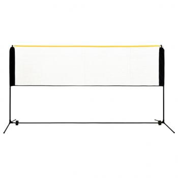 Badmintonnetz Verstellbar 300x103x94-158 cm Metall  