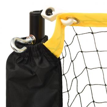 Badmintonnetz Verstellbar 300x103x94-158 cm Metall  