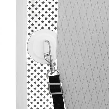 SUP-Board-Set Aufblasbar Schwarz 360x81x10 cm